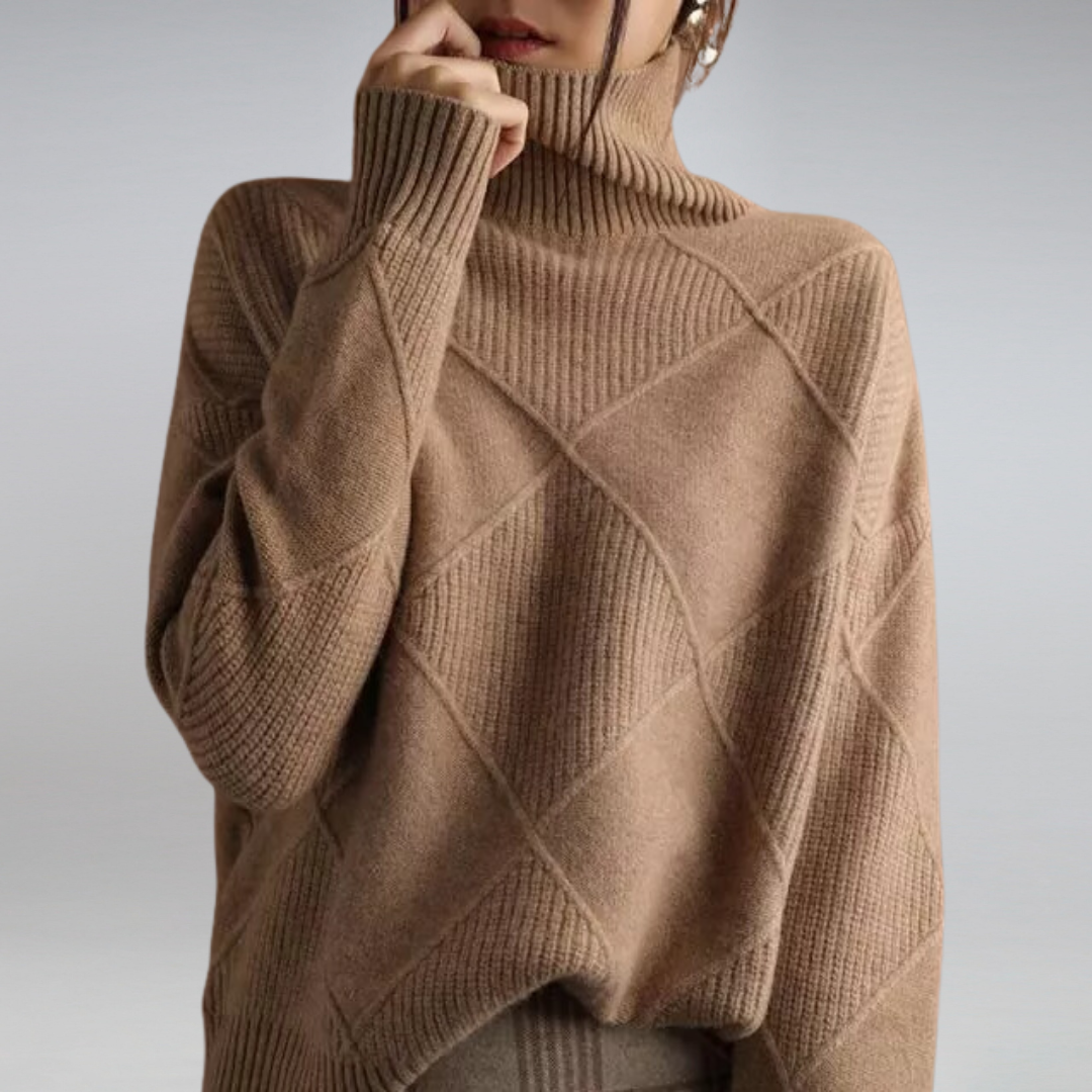 Adele™ Cozy Turtleneck Sweater