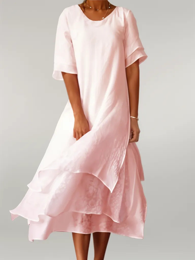 Isilde - Elegant Cotton Dress