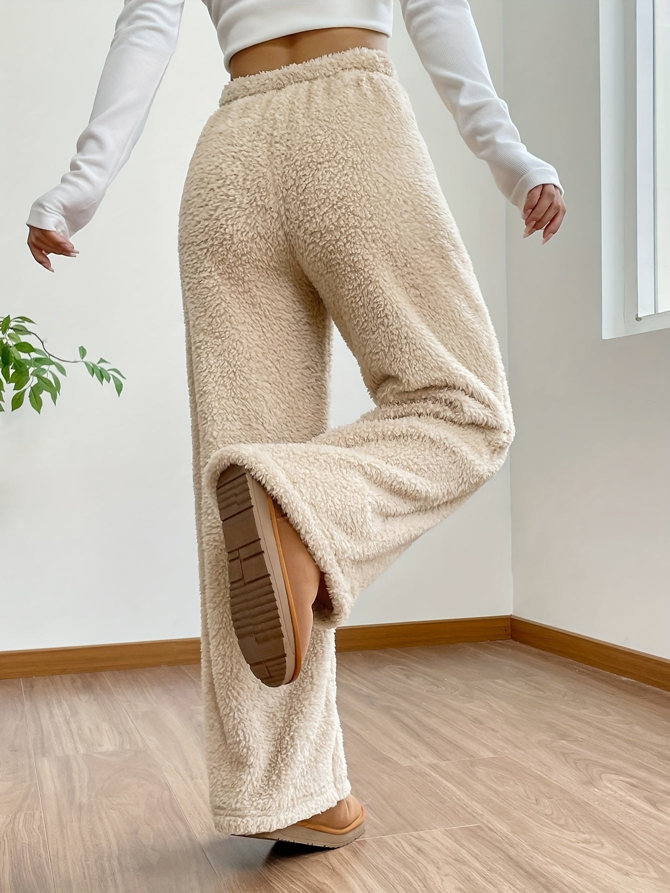 Désirée™ - Ultra-fleece wide trousers