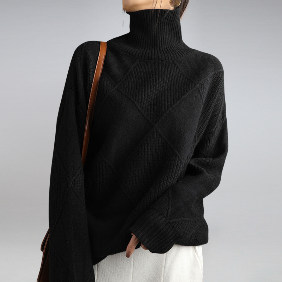 Adele™ Cozy Turtleneck Sweater