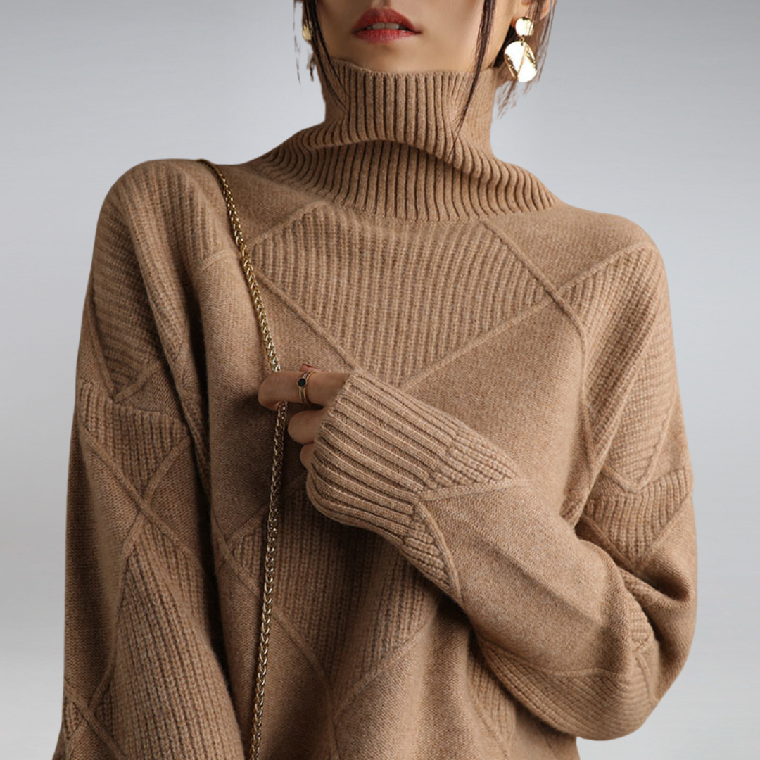 Adele™ Cozy Turtleneck Sweater