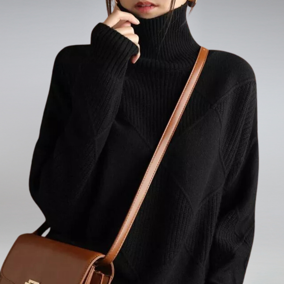 Adele™ Cozy Turtleneck Sweater