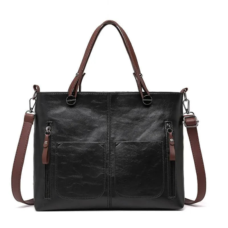 Laura™ | Leather shoulder bag