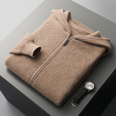 Robbie | Cashmere Merino Wool Zip-Up