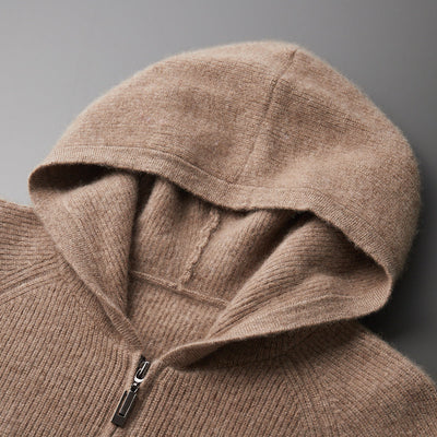 Robbie | Cashmere Merino Wool Zip-Up