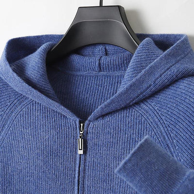 Robbie | Cashmere Merino Wool Zip-Up