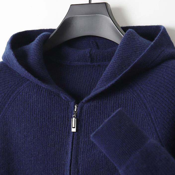 Robbie | Cashmere Merino Wool Zip-Up