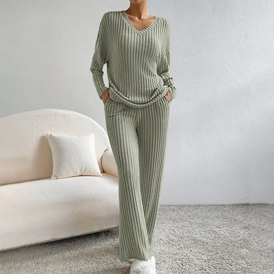 Esra™ Knitwear Two-Piece Set