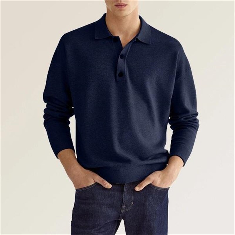 Sam - Long sleeve polo shirt