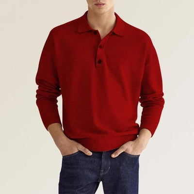 Sam - Long sleeve polo shirt