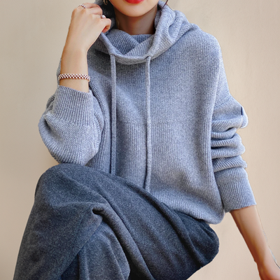 Sienna™ | Cozy High-Neck Hoodie